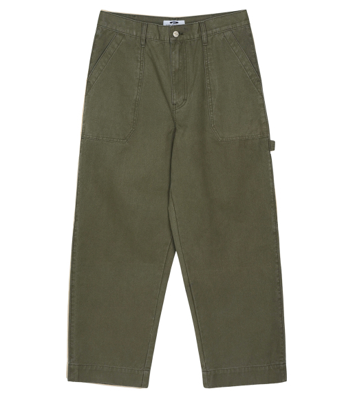 FDR(エフディーアール)の「Washed Canvas Pocket Carpenter Pants Khaki(その他パンツ・メンズ・その他・SMALL/MEDIUM/LARGE)」の1枚目の写真