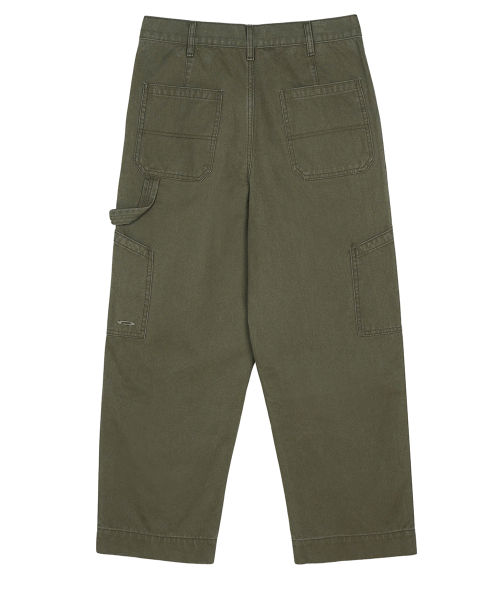 FDR(エフディーアール)の「Washed Canvas Pocket Carpenter Pants Khaki(その他パンツ・メンズ・その他・SMALL/MEDIUM/LARGE)」の2枚目の写真