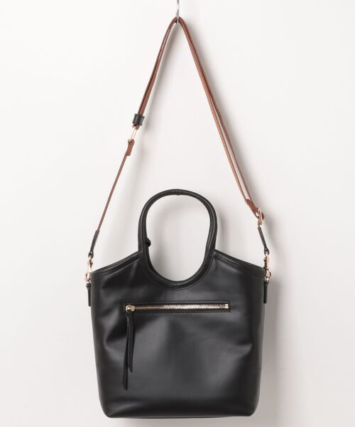 LANVIN en Bleu（ランバンオンブルー）の「カリテ 2WAYハンドバッグ（ハンドバッグ・レディース・ブラック/ブラウン・FREE）」の3枚目の写真