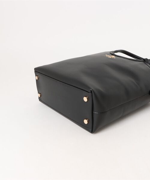 LANVIN en Bleu（ランバンオンブルー）の「カリテ 2WAYハンドバッグ（ハンドバッグ・レディース・ブラック/ブラウン・FREE）」の4枚目の写真