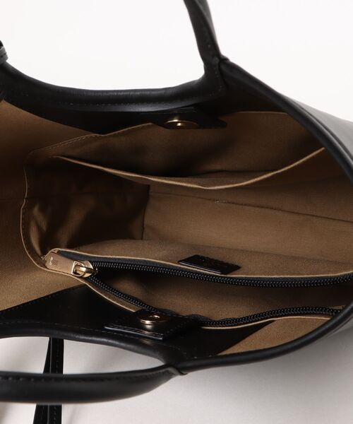 LANVIN en Bleu（ランバンオンブルー）の「カリテ 2WAYハンドバッグ（ハンドバッグ・レディース・ブラック/ブラウン・FREE）」の5枚目の写真