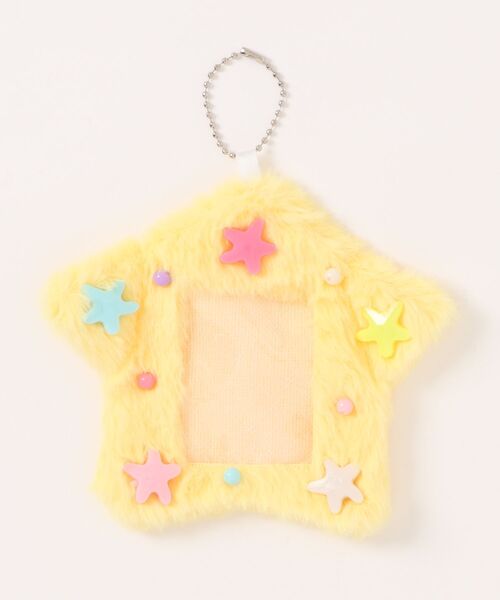 Port(ポート)の「【 Port / ポート 】 ふわもこ スター トレカケース / 定期入れケース / パスケース_(カードケース・レディース・ブルー/イエロー・FREE)」の8枚目の写真