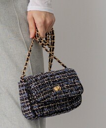 23区（ニジュウサンク）の「【Oggi・VERY掲載】GIOLICA ツイードミニ ショルダーバッグ（ショルダーバッグ）」