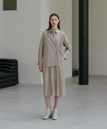 Double Panel Shirt Dress BG