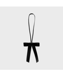 ALKI ALKA（アルキアルカ）の「Ribbon Charm (Black)（キーケース/キーアクセサリー）」