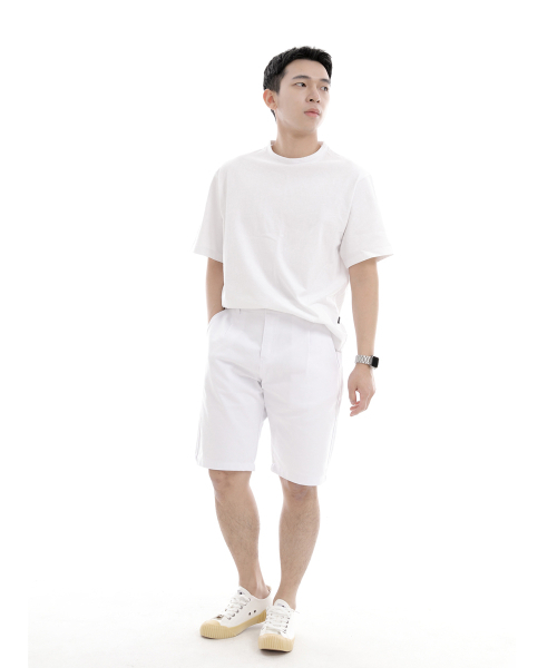 SAINTCREW（セントクルー）の「コンフォハーフバンドショーツ CH-1201 ホワイト（その他パンツ・メンズ・その他・36/34/32/30）」の4枚目の写真