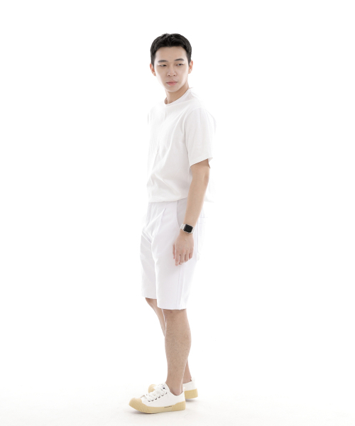 SAINTCREW（セントクルー）の「コンフォハーフバンドショーツ CH-1201 ホワイト（その他パンツ・メンズ・その他・36/34/32/30）」の6枚目の写真