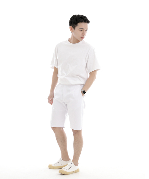SAINTCREW（セントクルー）の「コンフォハーフバンドショーツ CH-1201 ホワイト（その他パンツ・メンズ・その他・36/34/32/30）」の9枚目の写真