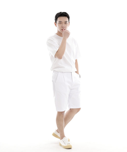 SAINTCREW（セントクルー）の「コンフォハーフバンドショーツ CH-1201 ホワイト（その他パンツ・メンズ・その他・36/34/32/30）」の10枚目の写真