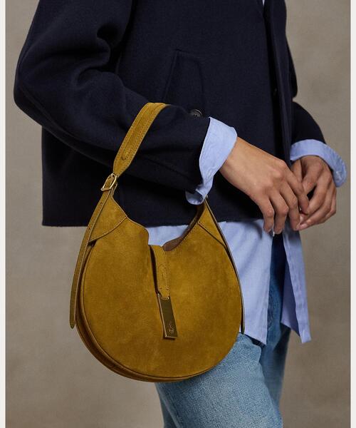 Polo ID スエード スモール ショルダー バッグ（ショルダーバッグ