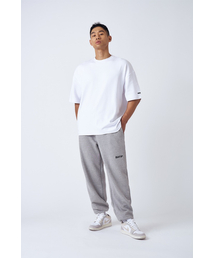 BATIP（バティップ）の「クラシックロゴワイドジョガーパンツグレー（スウェットパンツ）」