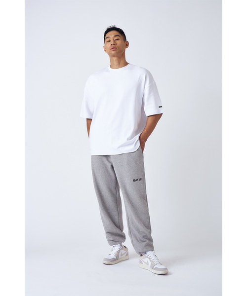 BATIP(バティップ)の「クラシックロゴワイドジョガーパンツグレー(スウェットパンツ・メンズ・その他・MEDIUM/LARGE/X-LARGE)」の1枚目の写真