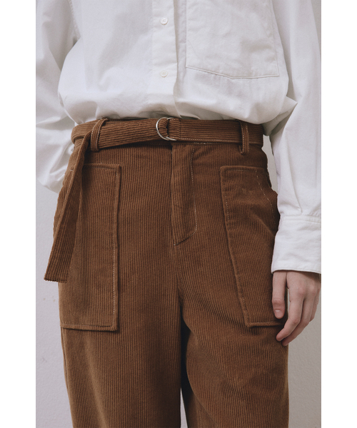 MIDNLOW(ミッドアンドロー)の「Stitched Corduroy Pants (Camel)(その他パンツ・レディース・その他・SMALL/MEDIUM)」の7枚目の写真