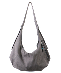 bubilian（バビリアン）の「Chic Croissant Cross Bag_Dark Gray（メッセンジャーバッグ・メンズ）」