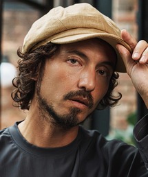 CAMBIO（カンビオ）の「mko13335- Cotton Linen Casquette キャスケット(NF-261-BO007)（キャスケット）」