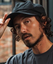 CAMBIO（カンビオ）の「mko13335- Cotton Linen Casquette キャスケット(NF-261-BO007)（キャスケット）」