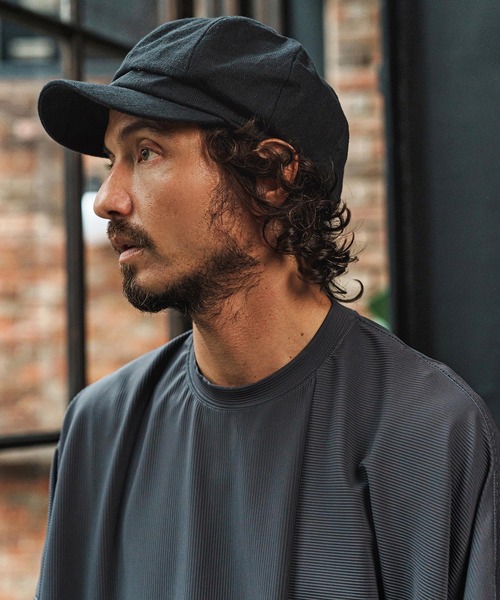 mko13335- Cotton Linen Casquette キャスケット(NF-261-BO007