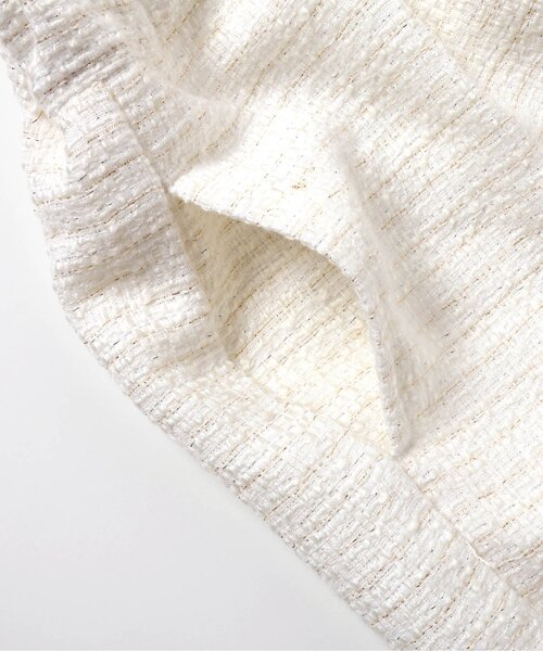 apres les cours（アプレレクール）の「ツイードペプラムセットアップ＿アプレレクールマシェリ（セットアップ・キッズ・アイボリー・90/100/110/120/130/140）」の12枚目の写真