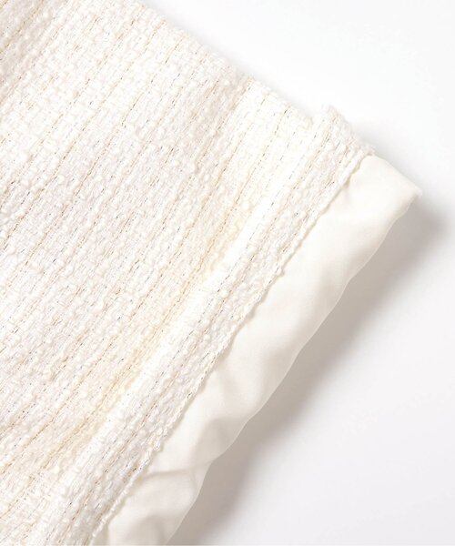 apres les cours（アプレレクール）の「ツイードペプラムセットアップ＿アプレレクールマシェリ（セットアップ・キッズ・アイボリー・90/100/110/120/130/140）」の11枚目の写真