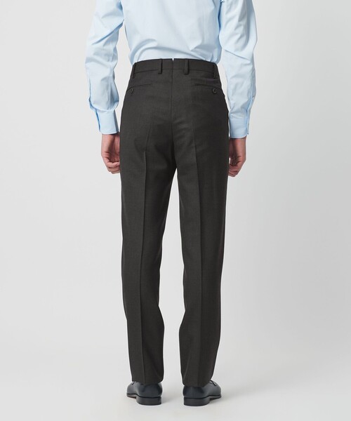 UNITED ARROWS（ユナイテッドアローズ）の「サージ クリース テーパード １プリーツ スラックス（スラックス・メンズ・ダークグレー/グレー系・50/48/46/44/52）」の20枚目の写真