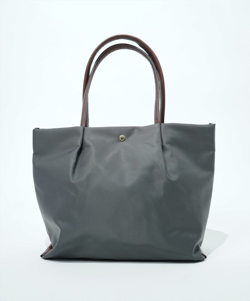 Legato Largo(レガートラルゴ)の「"02"≪Legato Largo≫肩楽 5ポケット/11L ナイロン トートバッグ(トートバッグ・レディース・ブラック/グレー/ライトブラウン/ネイビー/ベージュ・ONE SIZE)」の12枚目の写真