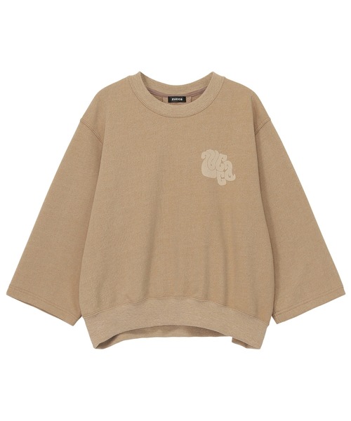 ZUCCa（ズッカ）の「FADE COLOR SWEATSHIRT / S（スウェット・レディース・ダークグレー/ベージュ・M size）」の2枚目の写真