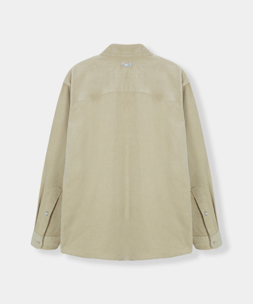 KINETO(キネト)の「Woman Western Corduroy Shirt_Cream(シャツ/ブラウス・レディース・その他・MEDIUM/LARGE)」の4枚目の写真