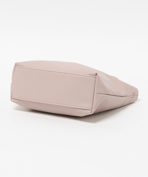 A DAY IN THE LIFE UNITED ARROWS(アデイインザライフユナイテッドアローズ)の「レザーライク 2WAY ミニトート<A DAY IN THE LIFE>(トートバッグ・レディース・その他4/ブラック/ベージュ・FREE)」の10枚目の写真