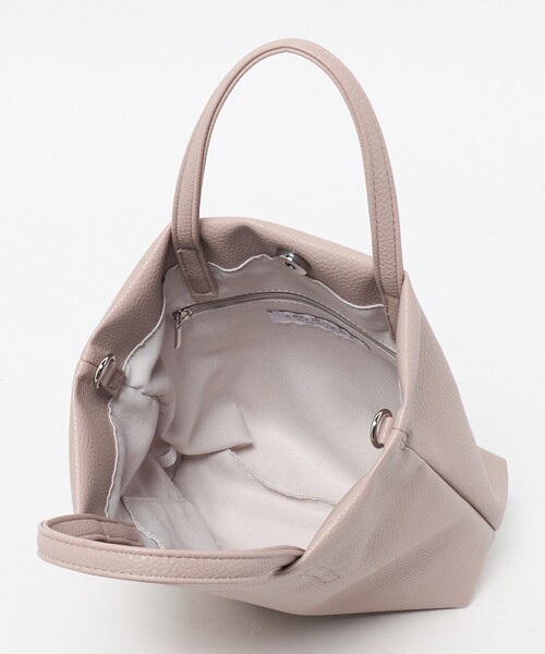 A DAY IN THE LIFE UNITED ARROWS(アデイインザライフユナイテッドアローズ)の「レザーライク 2WAY ミニトート<A DAY IN THE LIFE>(トートバッグ・レディース・その他4/ブラック/ベージュ・FREE)」の11枚目の写真
