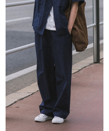 HAVE HAD（ハブヘッド）の「シティサマーライトバンディングパンツ（ネイビー）（その他パンツ）」