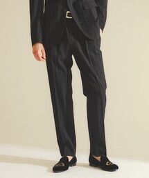 DESIGNWORKS | 【26S/S】ウールストレッチサッカー テーパードパンツ / セットアップ対応 / ストレッチ / 防シワ(スラックス)