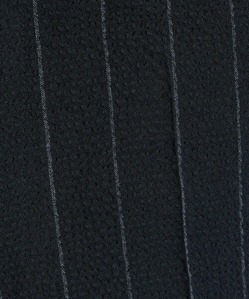 DESIGNWORKS（デザインワークス）の「【26S/S】ウールストレッチサッカーピンタックパンツ / セットアップ対応 / ストレッチ / 防シワ（スラックス・メンズ・ブラック/ネイビー・52/50/48/46/44）」の11枚目の写真