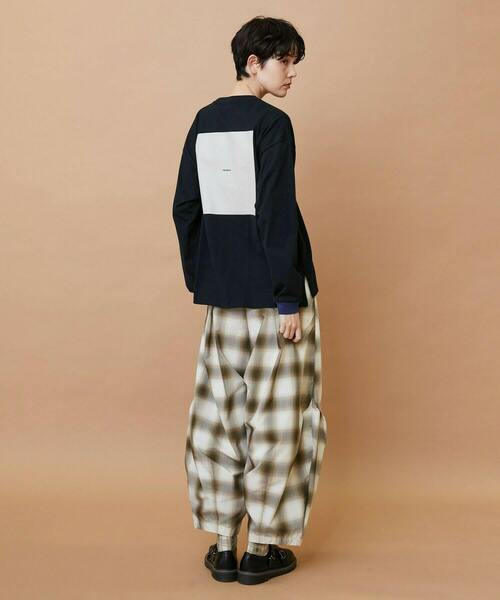 FRAPBOIS（フラボア）の「オンブレー パンツ（その他パンツ・レディース・グリーン/ベージュ・1/2）」の11枚目の写真