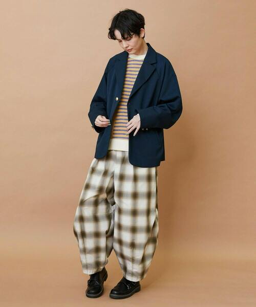 FRAPBOIS（フラボア）の「オンブレー パンツ（その他パンツ・レディース・グリーン/ベージュ・1/2）」の14枚目の写真