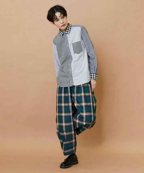 FRAPBOIS（フラボア）の「オンブレー パンツ（その他パンツ・レディース・グリーン/ベージュ・1/2）」の17枚目の写真