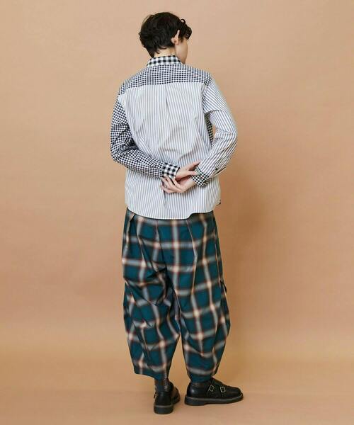 FRAPBOIS（フラボア）の「オンブレー パンツ（その他パンツ・レディース・グリーン/ベージュ・1/2）」の19枚目の写真