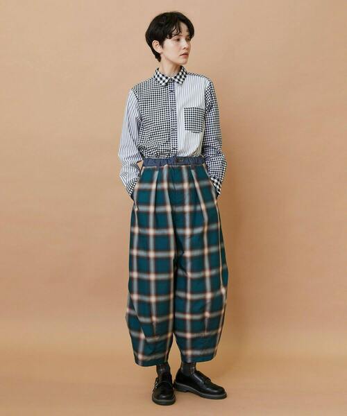 FRAPBOIS（フラボア）の「オンブレー パンツ（その他パンツ・レディース・グリーン/ベージュ・1/2）」の22枚目の写真