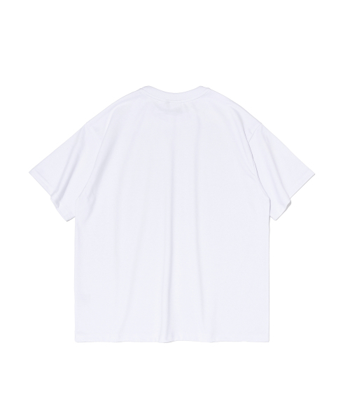 CARGOBROS(カーゴブロス)の「オールドカプリンティングロゴオーバー半袖Tシャツ(ホワイト)(Tシャツ/カットソー・メンズ・その他・L/XL/2XL/S/M)」の2枚目の写真