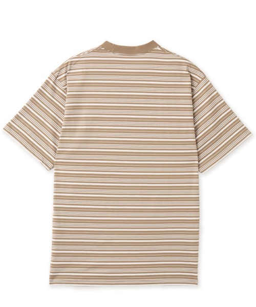THE NORTH FACE(ザノースフェイス)の「THE NORTH FACE S/S FD Border Tee / ザ ノース フェイス ショートスリーブ FD ボーダー ティー(Tシャツ/カットソー・メンズ・ベージュ/ネイビー・S/M/L/XL/XXL)」の6枚目の写真