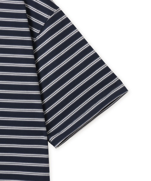 THE NORTH FACE(ザノースフェイス)の「THE NORTH FACE S/S FD Border Tee / ザ ノース フェイス ショートスリーブ FD ボーダー ティー(Tシャツ/カットソー・メンズ・ベージュ/ネイビー・S/M/L/XL/XXL)」の8枚目の写真