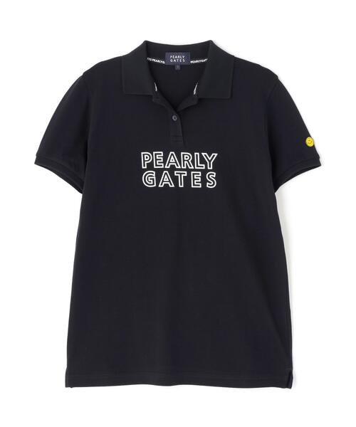 PEARLY GATES(パーリーゲイツ)の「【PEARLY GATES】PG is PG 表カノコ半袖ポロシャツ(ポロシャツ・レディース・ネイビー/グリーン系その他4/ホワイト・SMALL/LARGE/MEDIUM)」の19枚目の写真