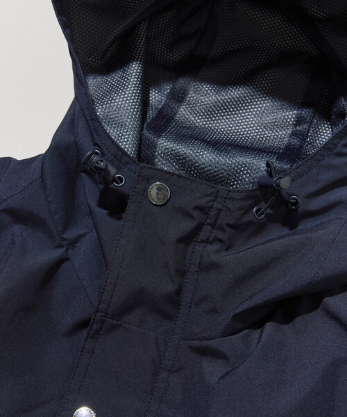 +phenix(プラスフェニックス)の「+phenix/プラスフェニックス 別注 GORE-TEX WINDSTOPPER SAFARI JACKET/ゴアテックス ウインドストッパー サファリジャケット/マウンテンパーカー(ブルゾン・メンズ・グレー/ネイビー/ブラック・MEDIUM/SMALL/LARGE)」の7枚目の写真