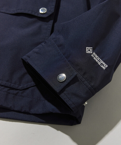 +phenix(プラスフェニックス)の「+phenix/プラスフェニックス 別注 GORE-TEX WINDSTOPPER SAFARI JACKET/ゴアテックス ウインドストッパー サファリジャケット/マウンテンパーカー(ブルゾン・メンズ・グレー/ネイビー/ブラック・MEDIUM/SMALL/LARGE)」の11枚目の写真