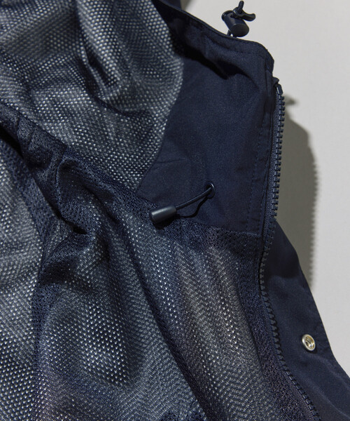 +phenix(プラスフェニックス)の「+phenix/プラスフェニックス 別注 GORE-TEX WINDSTOPPER SAFARI JACKET/ゴアテックス ウインドストッパー サファリジャケット/マウンテンパーカー(ブルゾン・メンズ・グレー/ネイビー/ブラック・MEDIUM/SMALL/LARGE)」の19枚目の写真