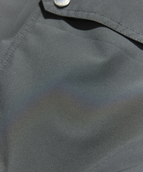 +phenix（プラスフェニックス）の「+phenix/プラスフェニックス 別注 GORE-TEX WINDSTOPPER SAFARI JACKET/ゴアテックス ウインドストッパー サファリジャケット/マウンテンパーカー（ブルゾン・メンズ・グレー/ネイビー/ブラック・MEDIUM/SMALL/LARGE）」の22枚目の写真