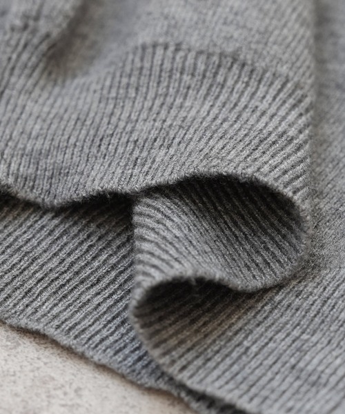 reca（レカ）の「レイヤード風配色ニットカーディガン（カーディガン/ボレロ・レディース・ベージュ/オフホワイト/グレー・FREE）」の15枚目の写真