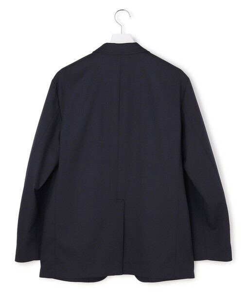 J.PRESS YORK STREET(ジェイプレスヨークストリート)の「【UNISEX】シングルブレザー / 3B / 金釦 / 背抜き(テーラードジャケット・メンズ・ネイビー系・LARGE/SMALL)」の2枚目の写真