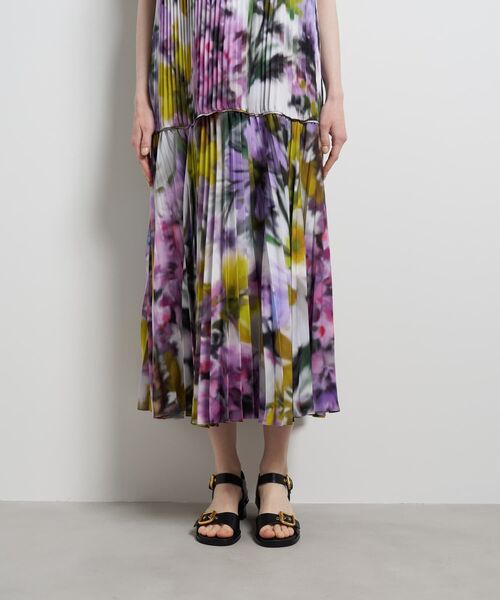 LANVIN en Bleu(ランバンオンブルー)の「Summer Paradiseワンピース(ワンピース・レディース・パープル系その他・38/36)」の8枚目の写真