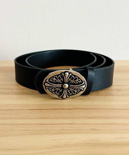 クロスモチーフ ベルト PUレザー メンズ（ベルト）｜BEATJIVE（ビート