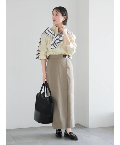 Te chichi(テチチ)の「ショルダー釦ボーダーカットソー《2026 spring catalog item》(Tシャツ/カットソー・レディース・ネイビー/ミント/ピンク/ブルー・F)」の18枚目の写真